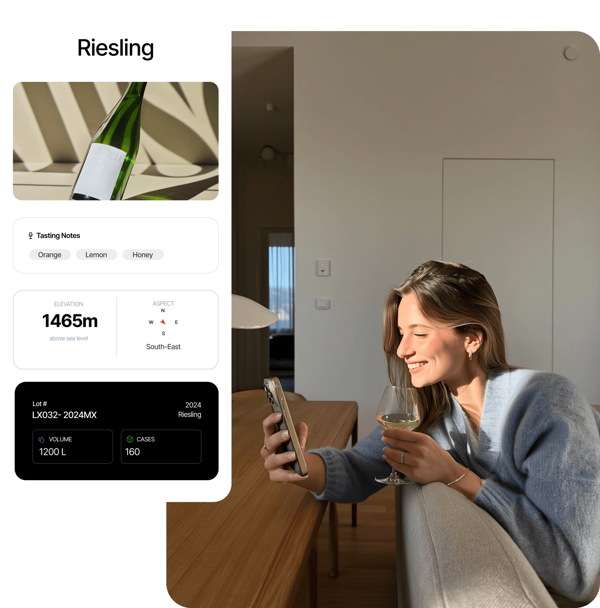 Create personalized tasting notes